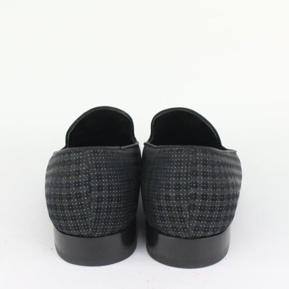Louis Vuitton Mens US 9 Black Damier Sparkle Slip On Loafer Dress Shoe 1LV3L17 main image 9